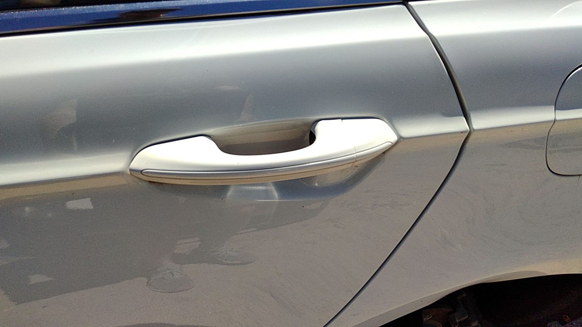 2013-2020 Ford Fusion Driver Left Rear Outside Door Handle Oem Back White Yz