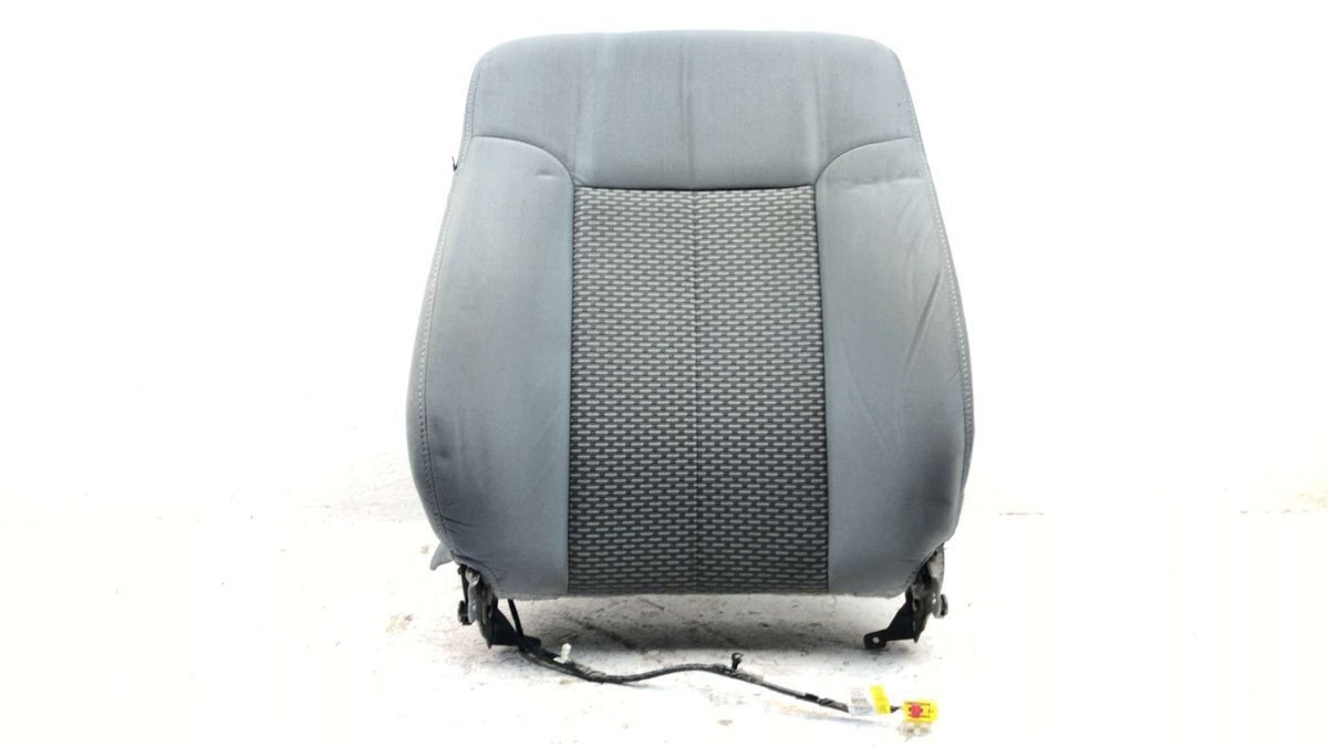 11-16 Ford F250 Super Duty Passenger Right Seat Back Pad Frame Oem Gray Clotch