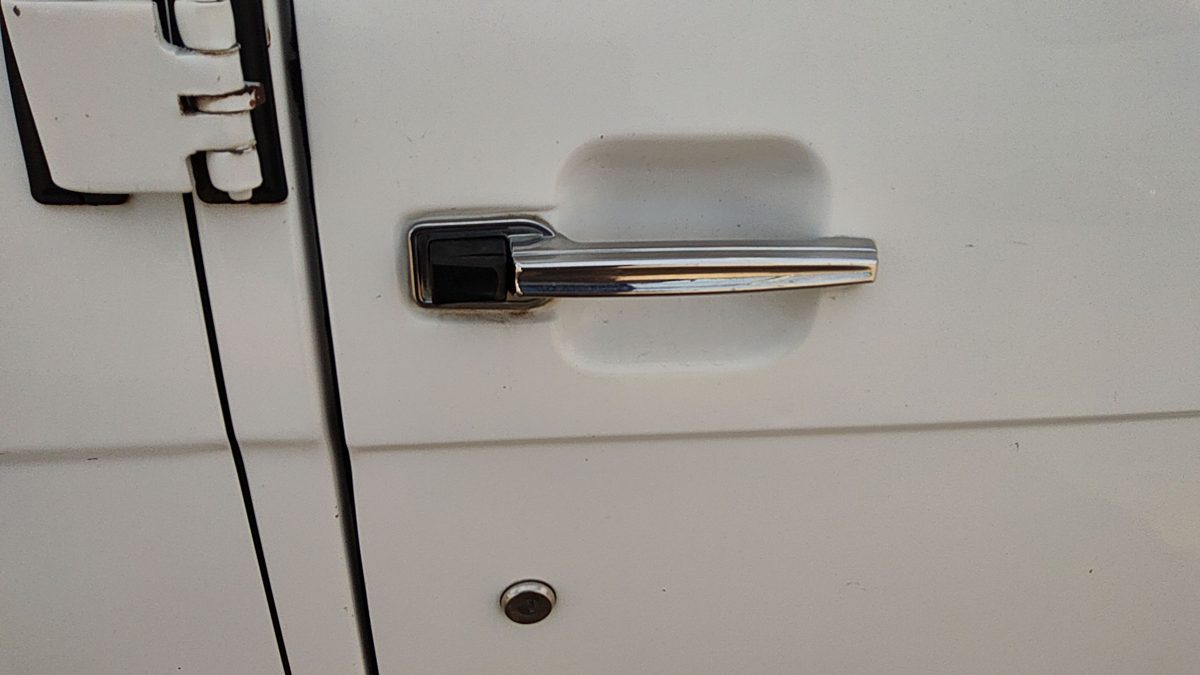 1995 Gmc Van 3500 Passenger Right Rear Outside Door Handle Oem Back