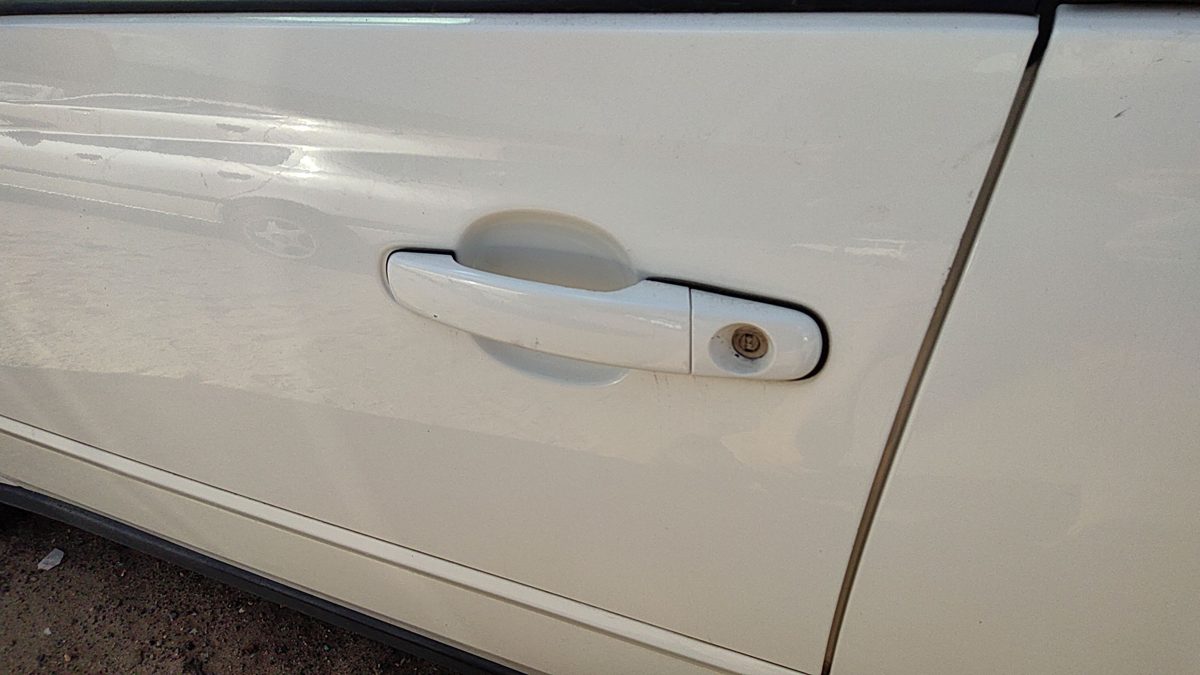 04-08 Chevy New Style Malibu Driver Left Front Outside Door Handle Oem White 40U