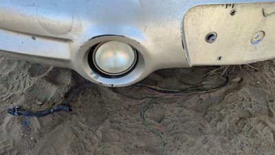 2004-2005 Pontiac Bonneville Passenger Right Fog Light Lamp Oem 10353349