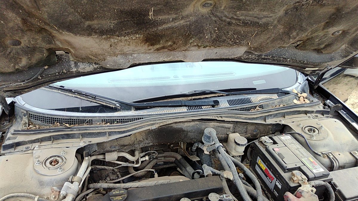2010 Ford Fusion Windshield Wiper Cowl Vent Trim Panel Oem Cover