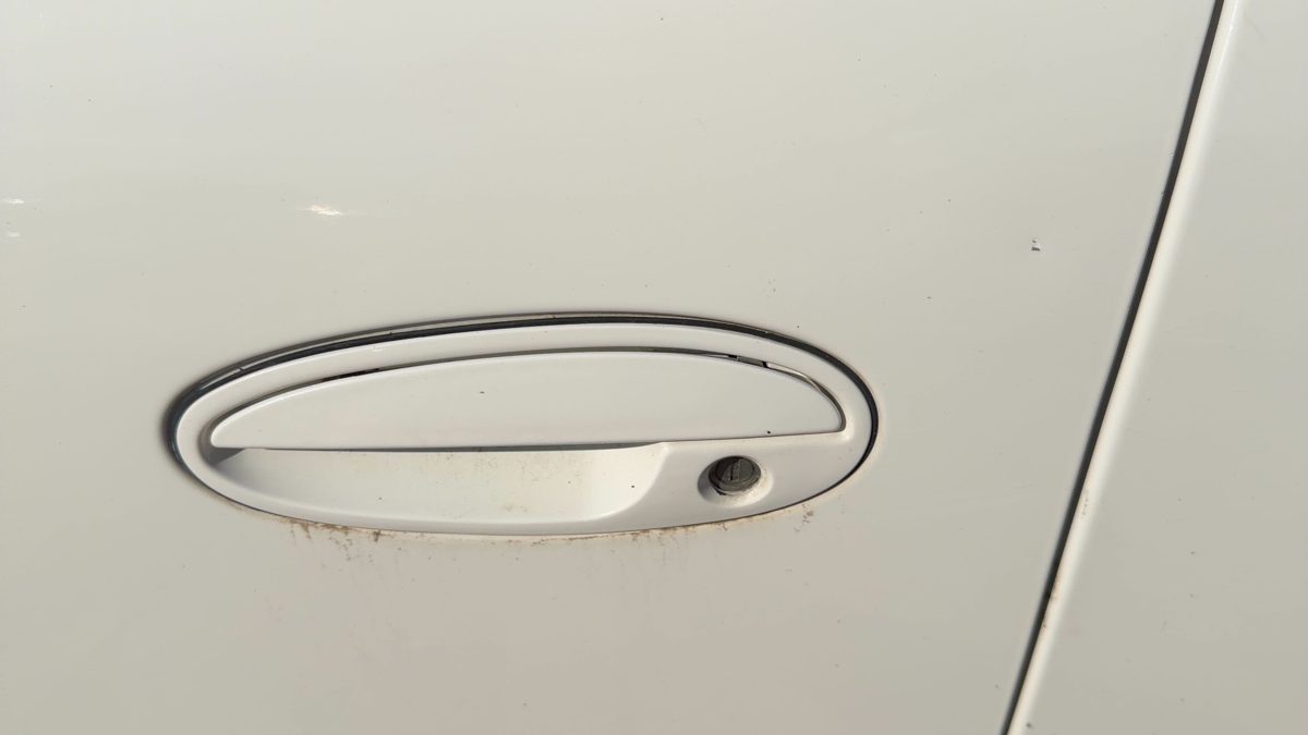 1997-2005 Buick Century Driver Left Front Outside Door Handle Oem White 10439372