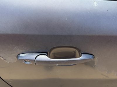 05-10 Cobalt Passenger Right Front Outside Door Handle Body Colored Amethyst 84U