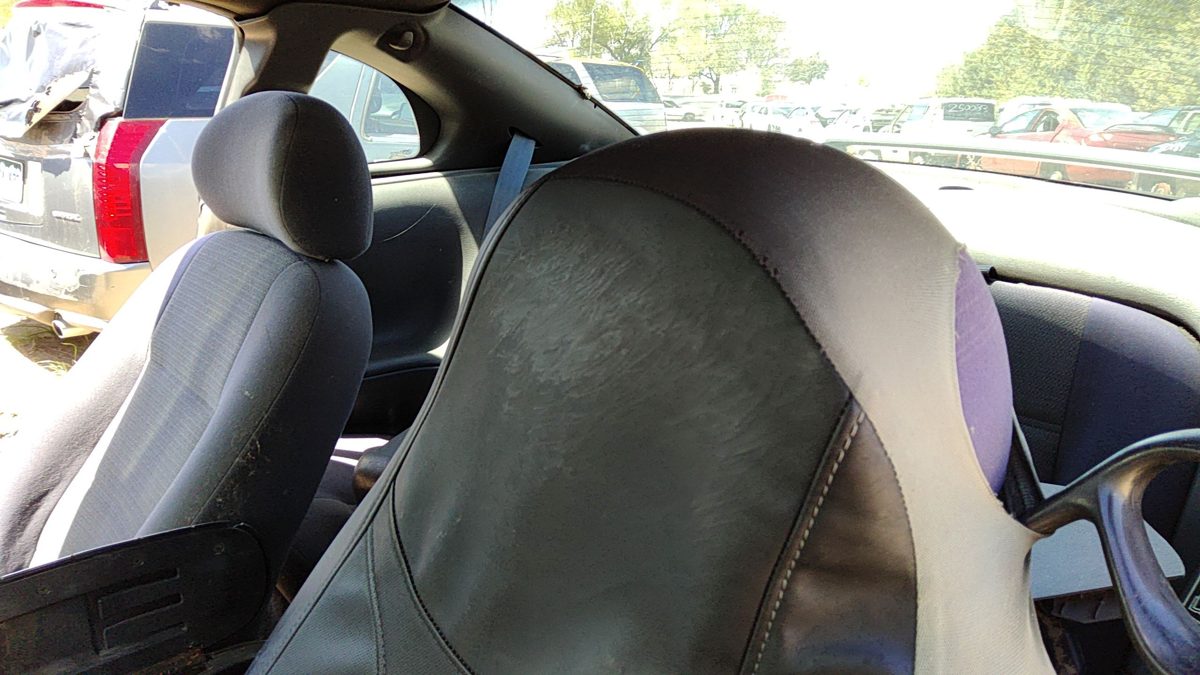 2002-2004 Ford Mustang Pair Of Front Headrests Oem Left Right Set Seat