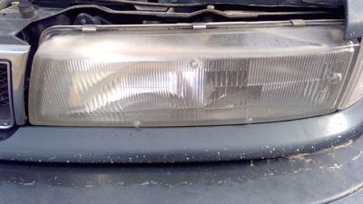 89-92 Galant Vr-4 Driver Left Head Light Front Lamp With Bracket Cracked