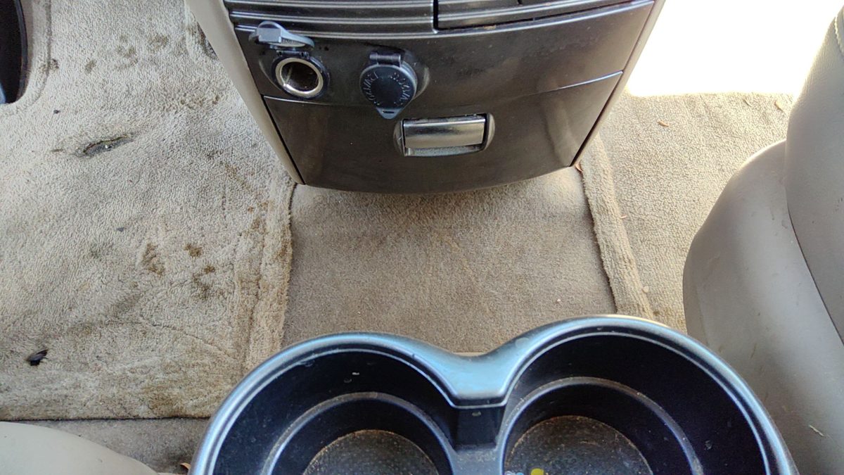 2004-2010 Toyota Sienna Center Lower Dash Cubby Oem Fawn 41 5530108040B0