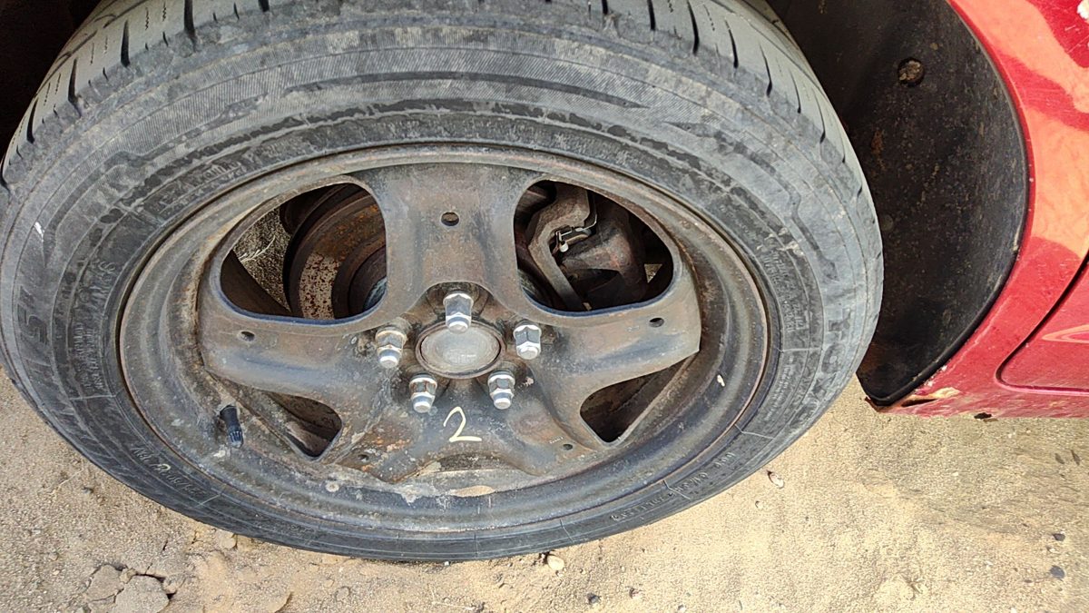 2010 2011 2012 Ford Fusion 17' Steel Wheel Oem Factory 5 Spoke Rim #2 Ae5z1015a