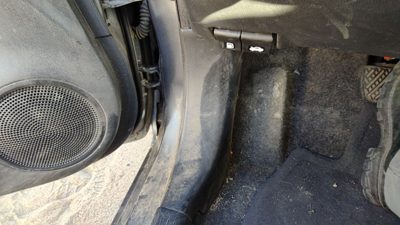 2017 Nissan Versa Driver Left Lower Kick Trim Panel Oem Charcoal G