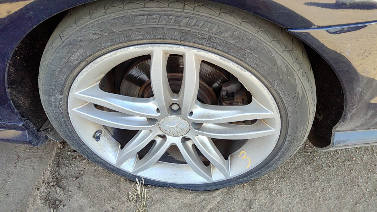 2012-2014 Mercedes C300 17 Aluminum Wheel Factory 10 Spoke Rim #3 2044017902