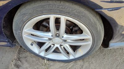2012-2014 Mercedes C300 17 Aluminum Wheel Factory 10 Spoke Rim #3 2044017902