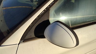 2000-2007 Ford Taurus Driver Left Side Mirror Door Mounted Oem White 6F1z17683c
