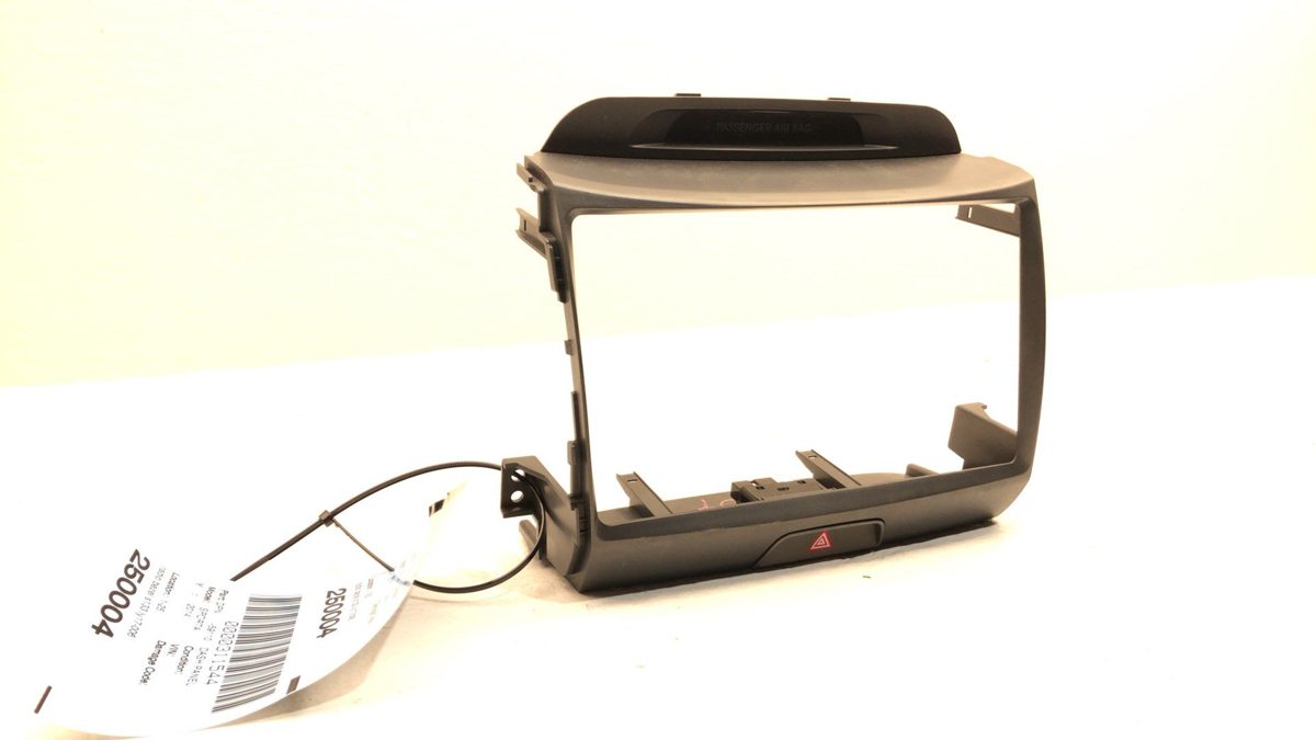 14-16 Kia Sportage Trim Bezel Around Radio Surround Dash Panel Oem S133 Ly17-006