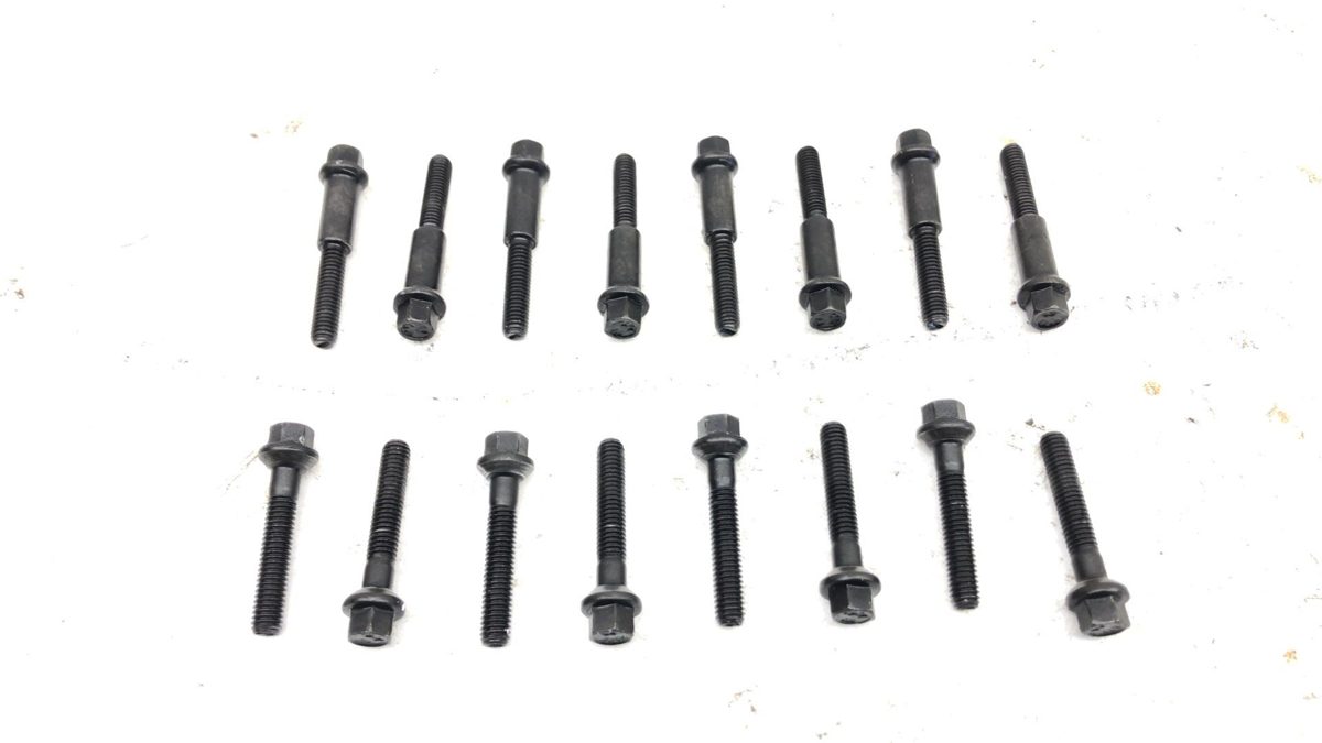 99-03 Ford F350 Super Duty Fuel Injector Hold Down Bolts Set 16 7.3L Powerstroke
