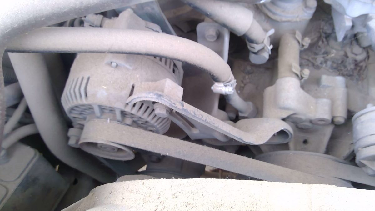1996 Ford F450 Mount Bracket Set For Alternator Oem 7.5L