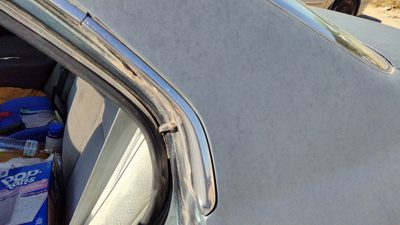 1997 Honda Accord Lh Driver Left Chrome Drip Rail Moulding Trim Oem Set