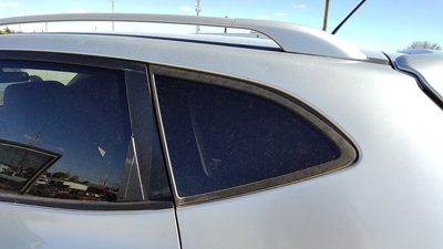 2008-2015 Nissan Rogue Driver Left Rear Quarter Glass Back Side Window Oem