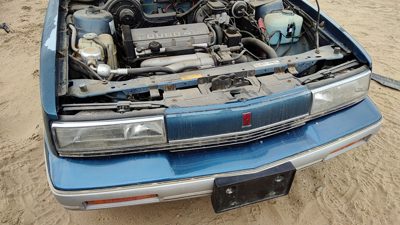 1986-1991 Olds Cutlass Calais Complete Header Panel Assembly Oem 22575005