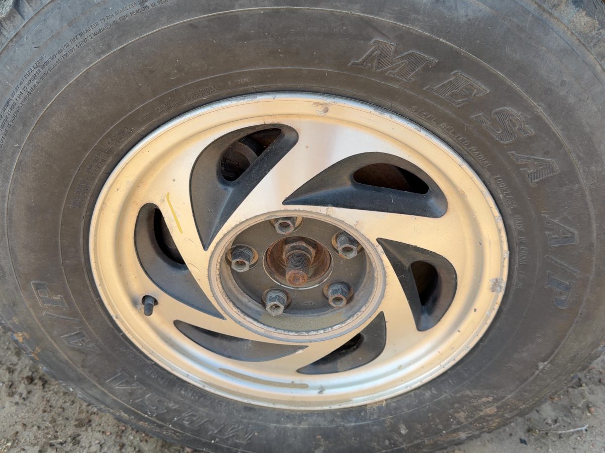1995-2002 Chevy S10 Blazer 15" Aluminum Wheel Oem Factory 6 Slot Rim N90 #1