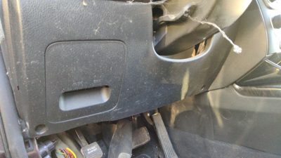 2014-2015 Kia Sorento Lower Dash Under Column Knee Bolster Trim Panel Va Black
