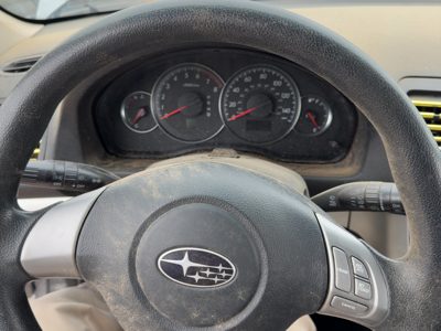 09 Legacy Outback Turn Signal Switch Wiper Column Control Lever Assembly Black