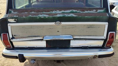 1984-1991 Jeep Grand Wagoneer Tail Gate Rear Drop Gate Oem Green 55018793