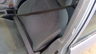 2000-2002 Ford Escort Driver Left Front Seat Belt Retractor Oem Shoulder Gray