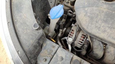2014-2019 Kia Soul Windshield Washer Fluid Reservoir With Pump Oem Wiper Tank