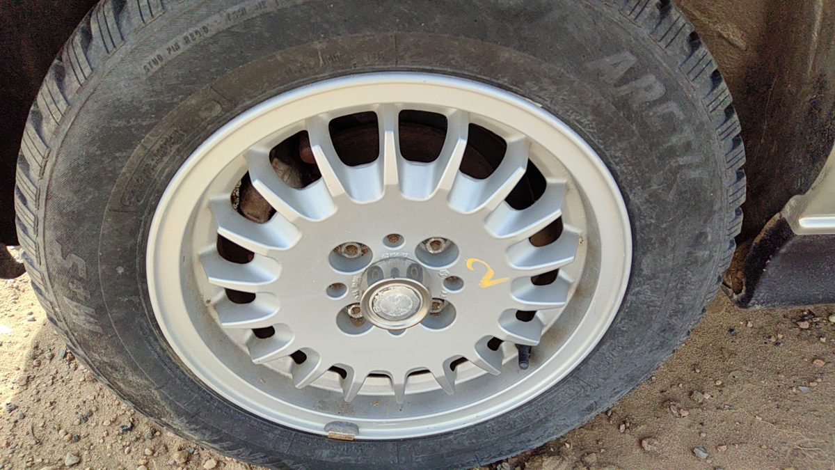 1987-1991 Bmw 325I 14" Aluminum Wheel Oem Factory Rim Silver #2 1125688