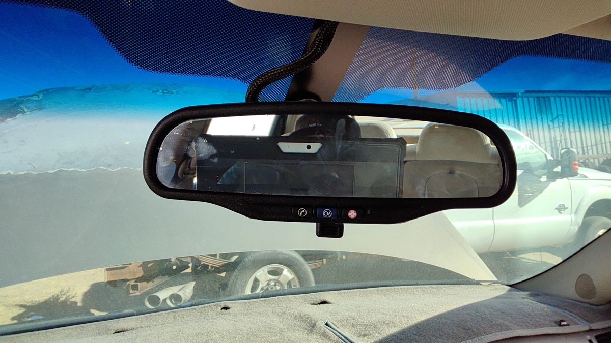 2001-2008 Chevy Impala Inside Rear View Mirror Oem Windshield Mounted 15282731