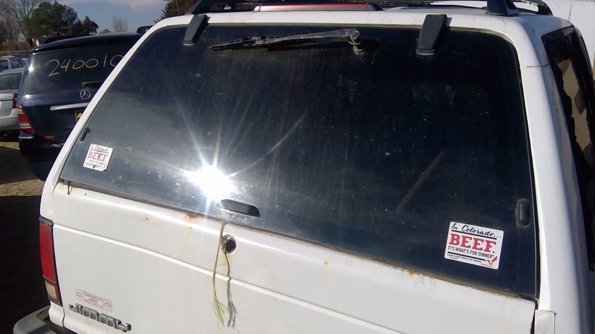 1991-1994 S10 Blazer Back Glass Rear Window Oem 15647867
