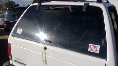 1991-1994 S10 Blazer Back Glass Rear Window Oem 15647867