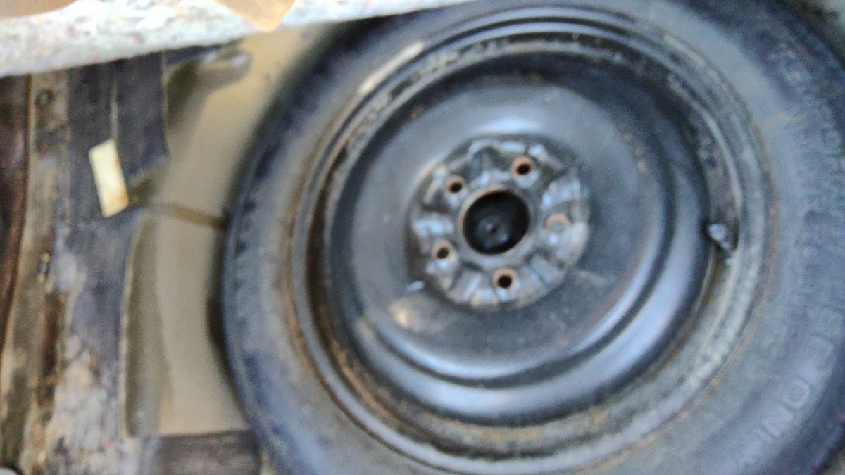 2006-2012 Ford Fusion Compact Spare Donut Wheel With Tire Oem 6E5z1015b