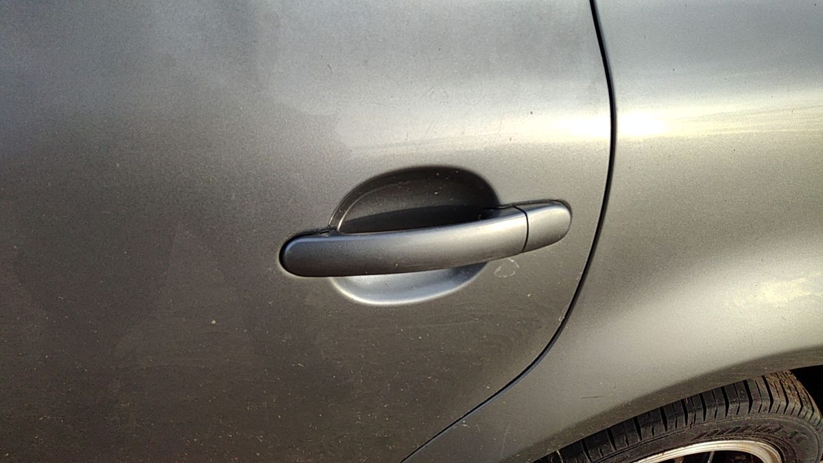 2000-2005 Vw Passat Driver Left Rear Outside Door Handle Oem Back Silver