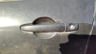 06-12 Ford Fusion Driver Left Front Outside Door Handle Uh Tuxedo Black Metallic