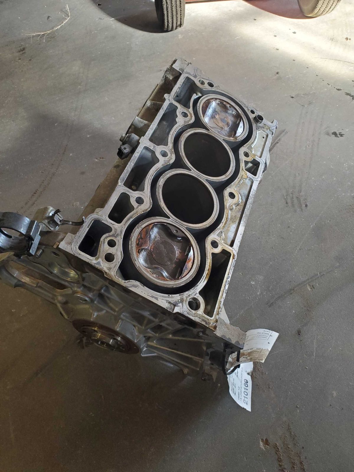 13-19 Nissan Sentra 1.8L Lower Rotating Short Block With Crankshaft Pistons Rods