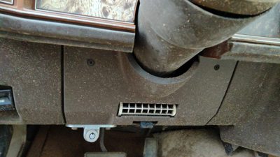 1981 Chevy Malibu Lower Dash Under Column Knee Bolster Trim Panel Oem