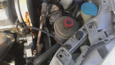 1996-2000 Honda Civic Power Steering Fluid Remote Reservoir Tank Oem 1.6L