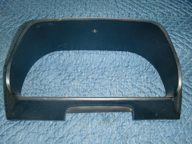 1991 Hyundai Excel Speedometer Trim Bezel Dash Surround Panel Instrument Cluster