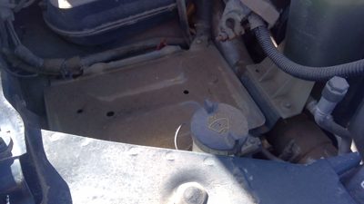 1999-2007 F250 Super Duty Windshield Washer Fluid Reservoir With Pump Wiper Tank