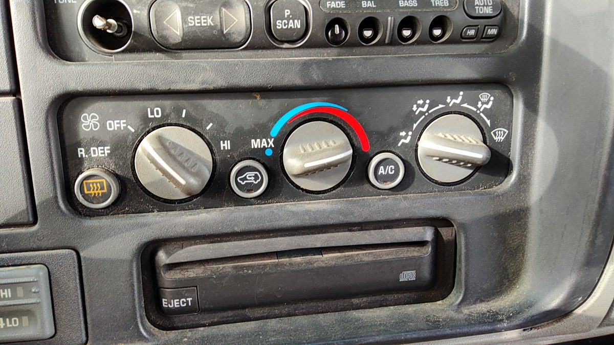 96-99 Chevy Suburban Temperature Control Module In Dash Heater Ac Head Unit Oem