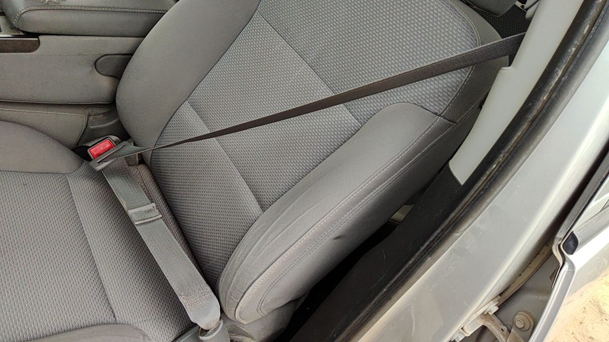 14-16 Silverado 1500 Driver Left Front Seat Belt Retractor Oem Shoulder H2r Gray