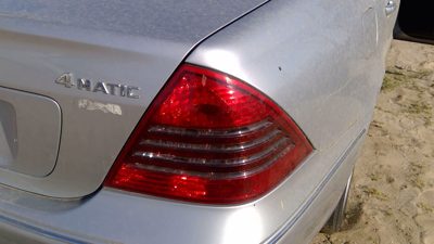 2001-2004 Mercedes C240 Passenger Right Tail Light Oem Brake Lamp Rear