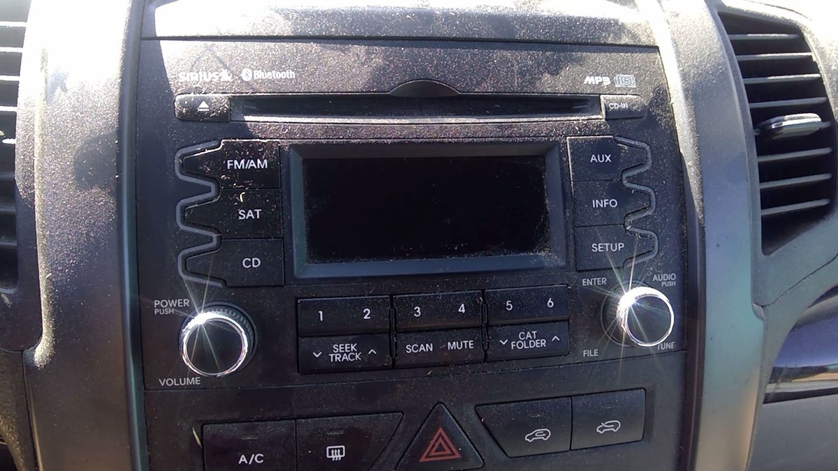 2011 Kia Sorento Audio & Visual Equip.(radio)