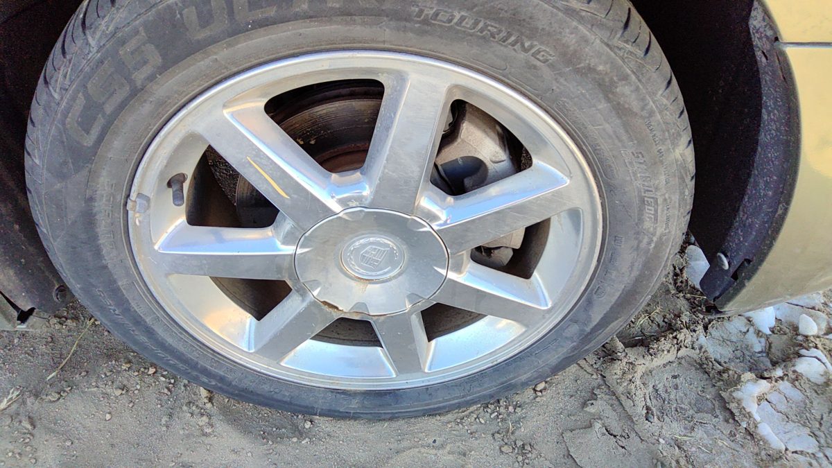 2005-2011 Cadillac Sts 17 Aluminum Wheel Oem Front 7 Spoke Rim Chrome #1