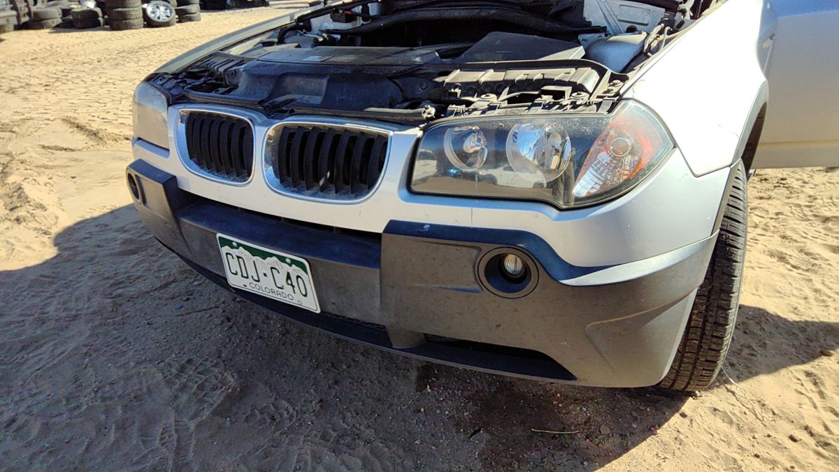 2004-2006 Bmw X3 Front Bumper Cover Assembly Oem Silver 51113412716
