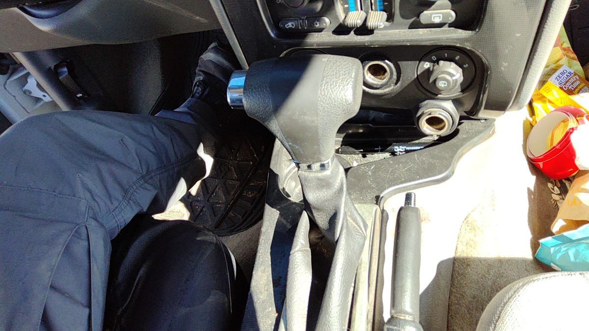 07 Envoy Floor Shifter Lever Assembly Shift Automatic Transmission Gray 28H At
