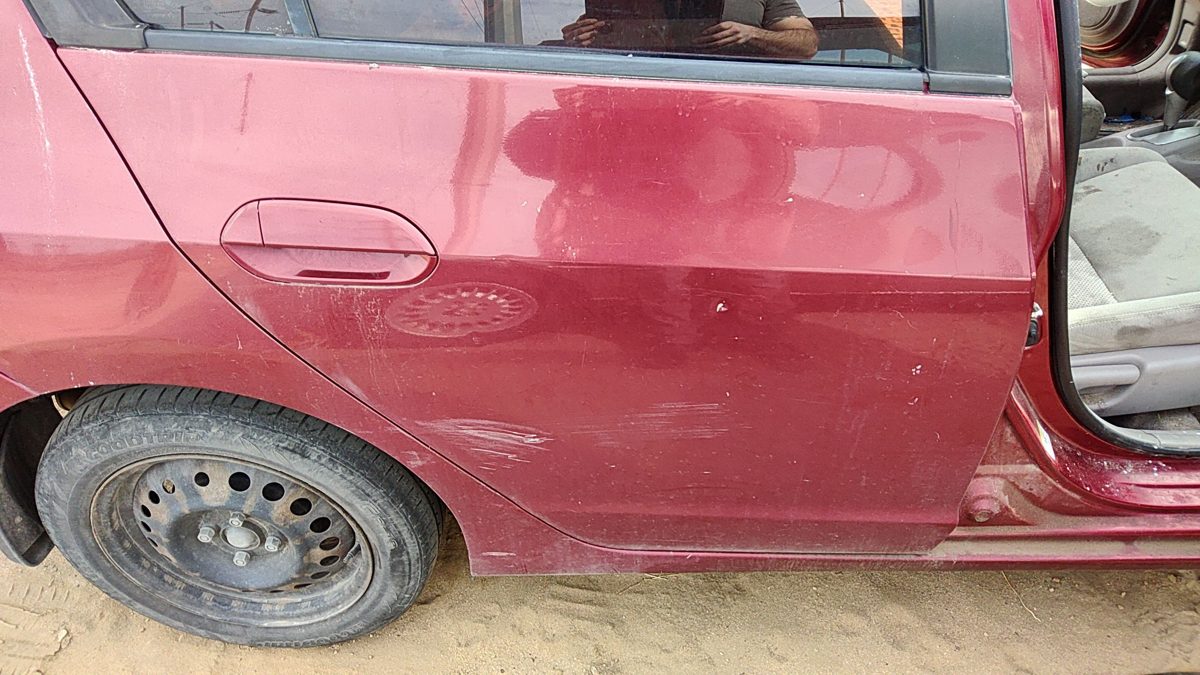 2010 Honda Insight Rear Door