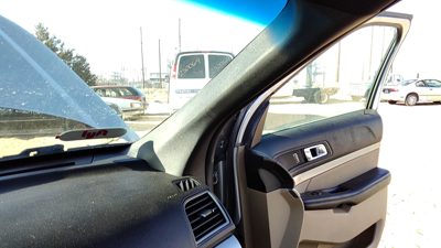 2016 Ford Explorer Passenger Right A Pillar Trim Windshield Post Panel Camel 7L