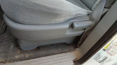 2007 Ford Freestar Driver Left Side Seat Trim Panel Oem Gray